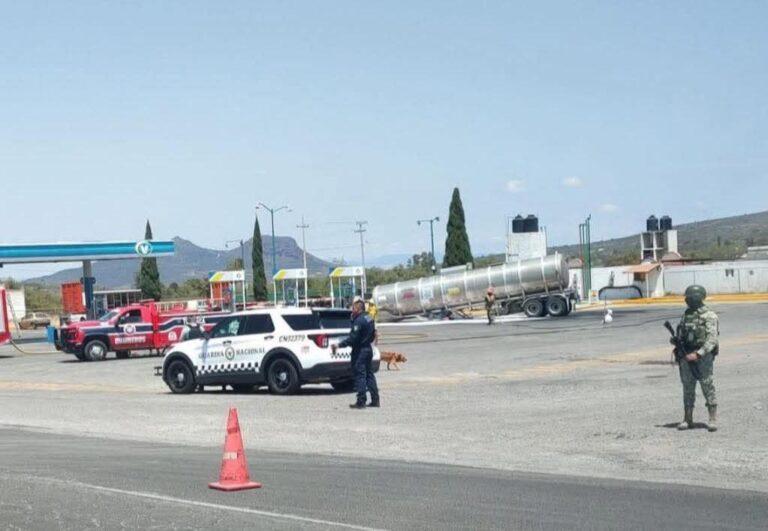 Imagen: Informan del saldo del derrame de combustible en San Agustín Tlaxiaca