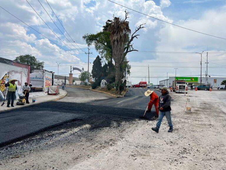 Imagen: Rehabilitan tramo del Libramiento de Tlahuelilpan para mejorar la circulación