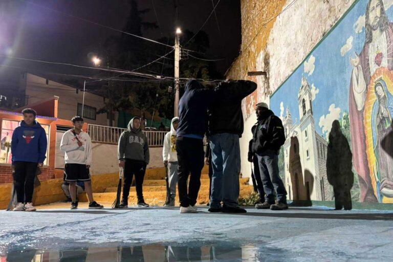 Imagen: Pachuca: Entre sudor, golpes y devoción, preparan el viacrucis del barrio El Lobo