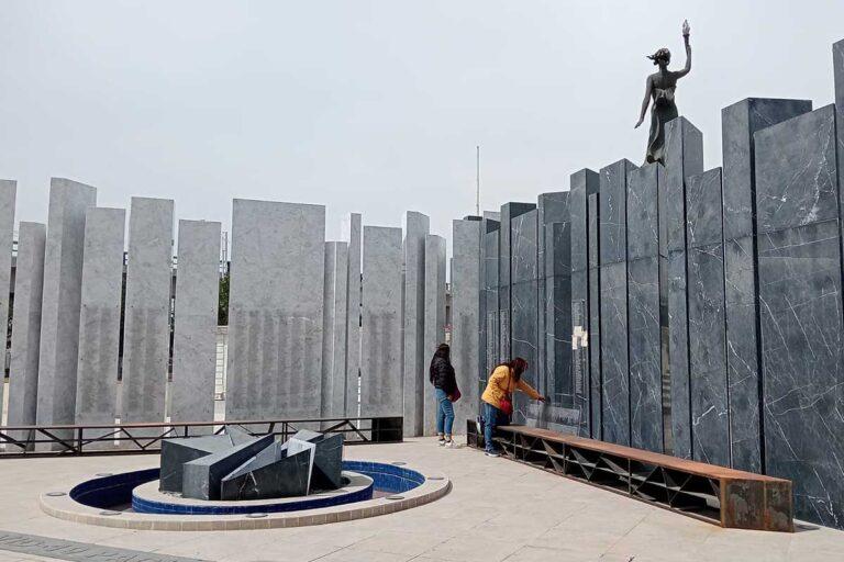 Imagen: Monumento Ecuménico, en Pachuca, presenta deterioro