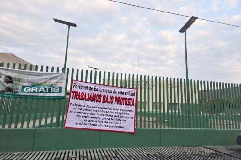 Imagen: Reportan la falta personal de enfermería en Hospital IMSS Bienestar Metztitlán; laboran bajo protesta