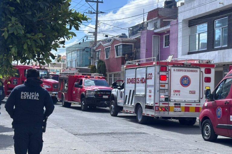 Imagen: Video: Reportan incendio en vivienda de Pachuca este sábado