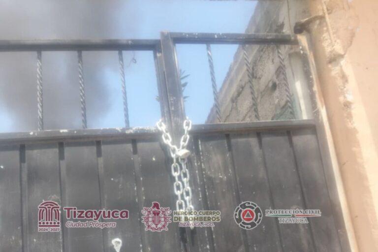Imagen: Bomberos de Tizayuca atienden incendio en una vivienda; ¿hubo lesionados?