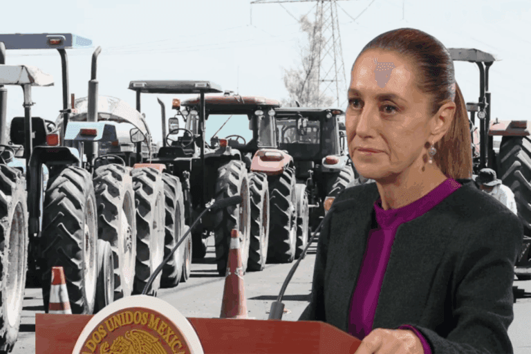 Imagen: Claudia Sheinbaum asegura que el Gobierno está atendiendo los bloqueos de transportistas