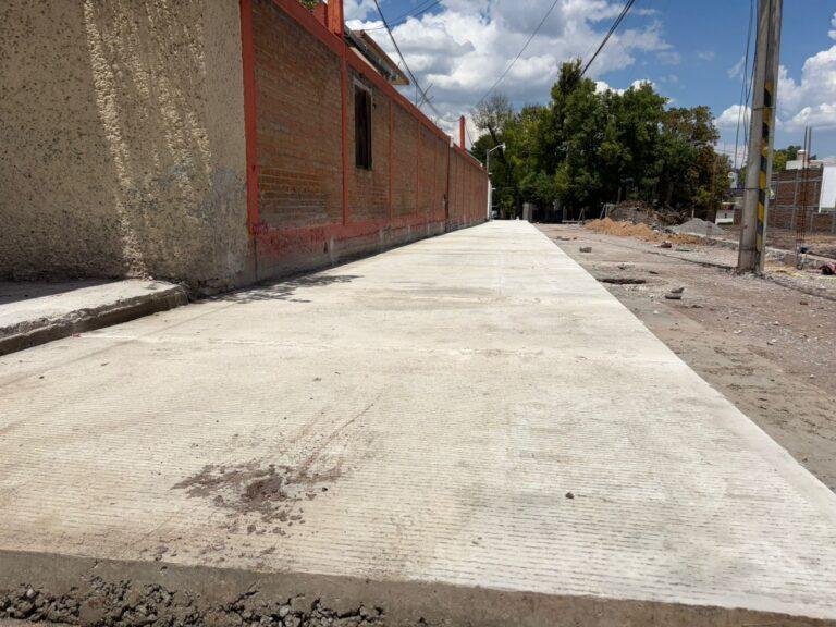 Imagen: Avanza pavimentación de calle Nigromanteen Tepeji del Río