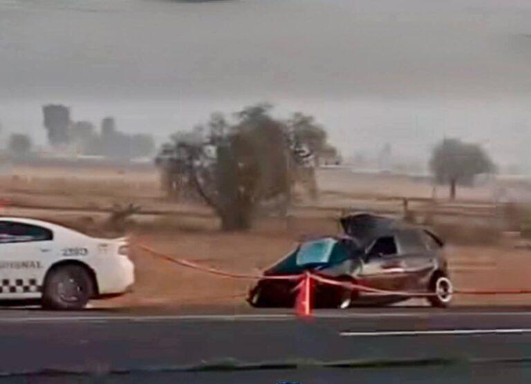Imagen: México-Pachuca: Joven chocó contra un autobús y murió al instante
