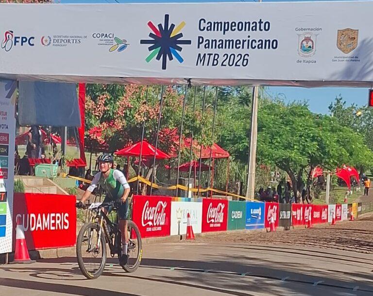 Imagen: Hidalguense Arumy Carrión se mantiene entre las mejores del Panamericano de MTB