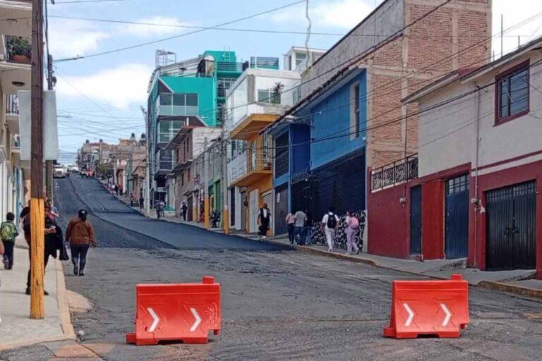 Imagen: Rehabilitan 7 calles de Tulancingo con recursos federales, ¿cuáles son?