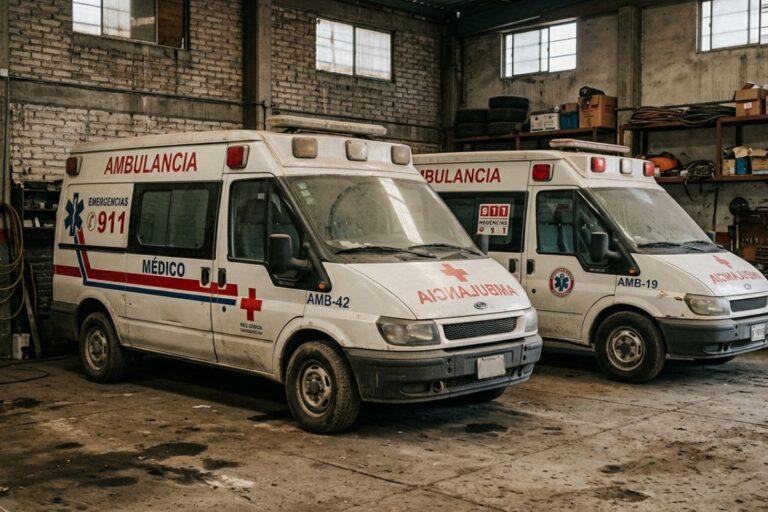 Imagen: Denuncian ambulancias inservibles en Hidalgo: SSH revela fallas
