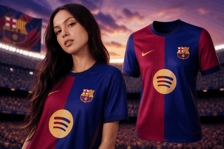 Imagen: Olivia Rodrigo aparecerá en la camiseta del Barcelona para el Clásico