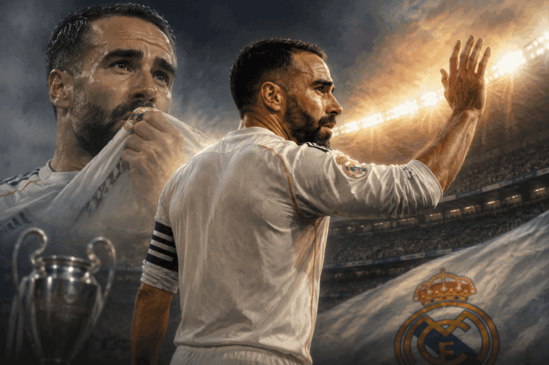 Imagen: Real Madrid anuncia la salida de su capitán Dani Carvajal