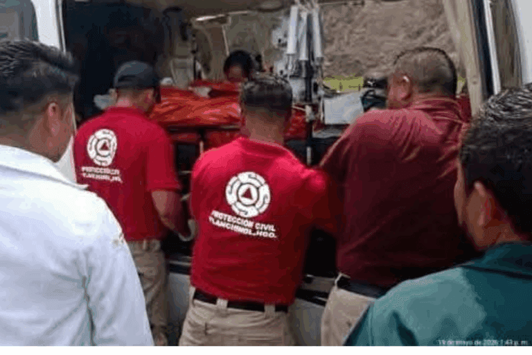 Imagen: Trasladan en helicóptero a mujer con quemaduras graves desde Huejutla a CDMX