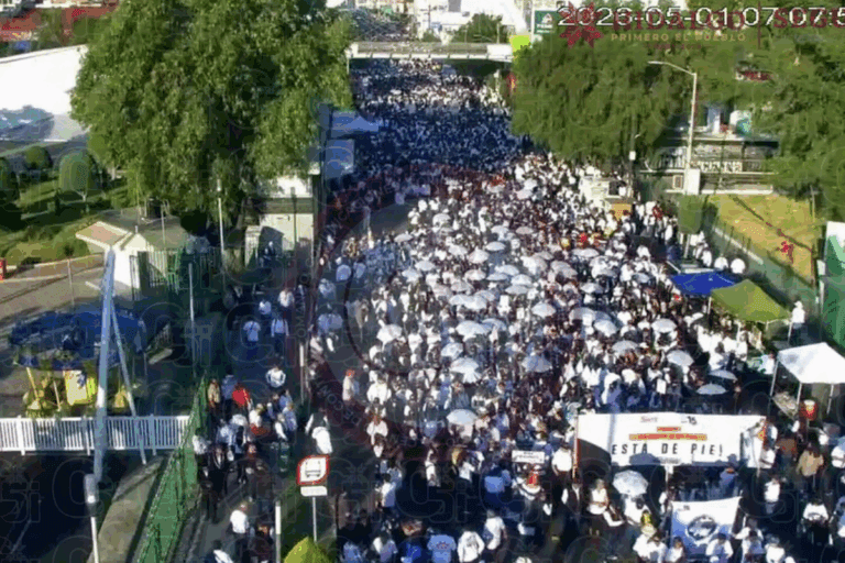 Imagen: ¡Alerta vial en Pachuca! Marcha en el centro de la ciudad este viernes 1 de mayo