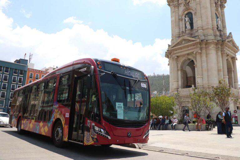Imagen: Inician operaciones 80 nuevas unidades de transporte metropolitano en Pachuca