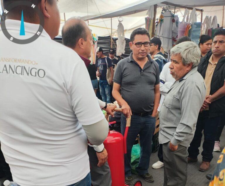 Imagen: Refuerzan seguridad en tianguis de Tulancingo