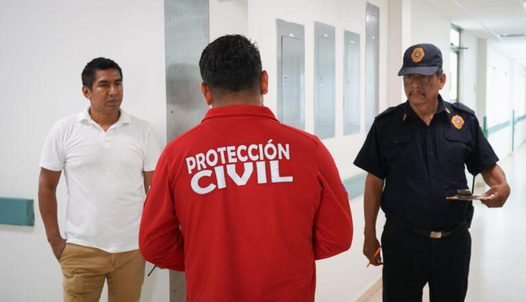 Imagen: Huejutla participa en simulacro nacional