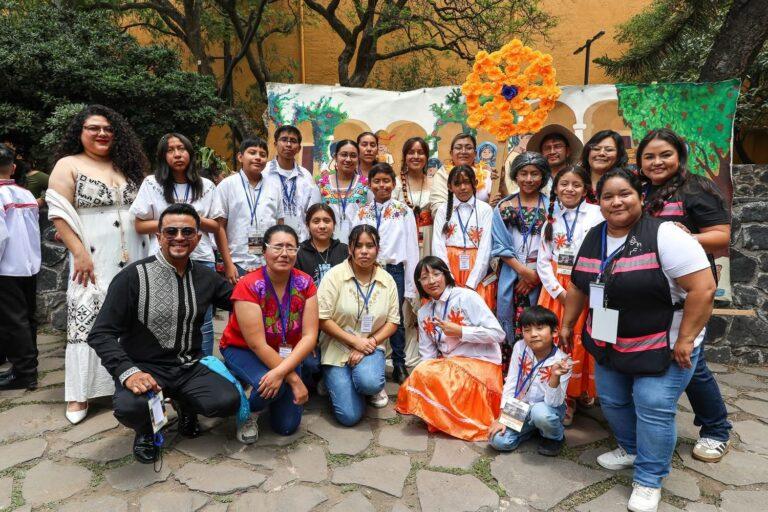 Imagen: Tlahuelilpan proyecta su identidad en Los Pinos