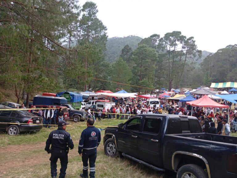 Imagen: Fallece un hombre durante festejo en honor al manantial de Agua Linda en Acaxochitlán