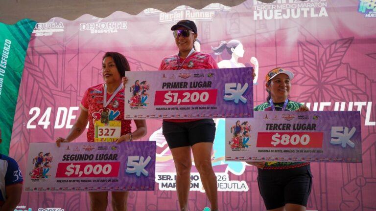 Imagen: Realizan Medio Maratón en Huejutla