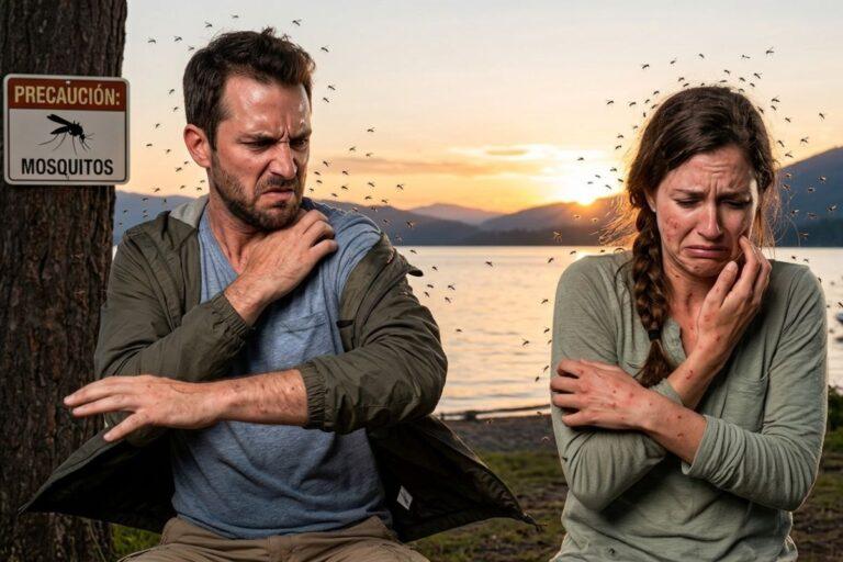 Imagen: Fumigan casas y comunidades por crisis de mosquitos en la Presa Endhó de Hidalgo