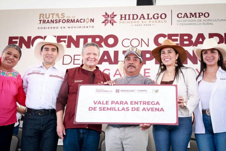Imagen: Entregan en Apan apoyos para el campo y anuncian obras: Esto es lo que se realizará