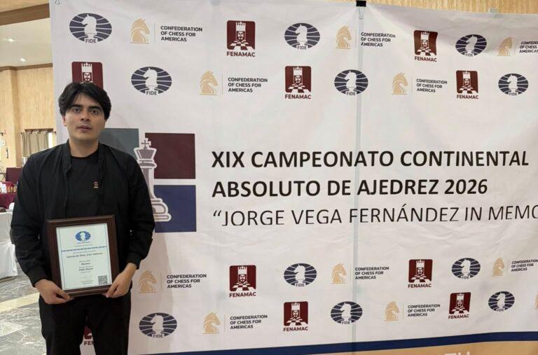 Imagen: José Antonio García entra a la élite del ajedrez internacional con importante distinción