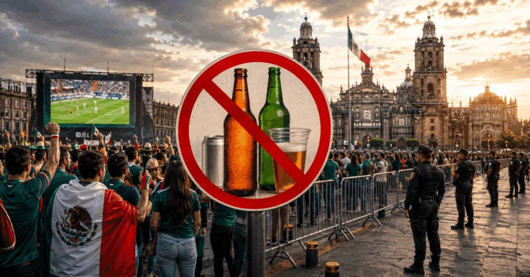 Imagen: Ley Seca en CDMX: así serán las sanciones durante el partido México vs Chequia