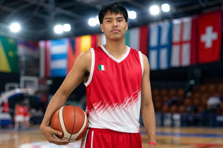 Imagen: Luis Yosgart Bautista, el hidalguense que jugará en la Euro Youth Basketball Cup 2026