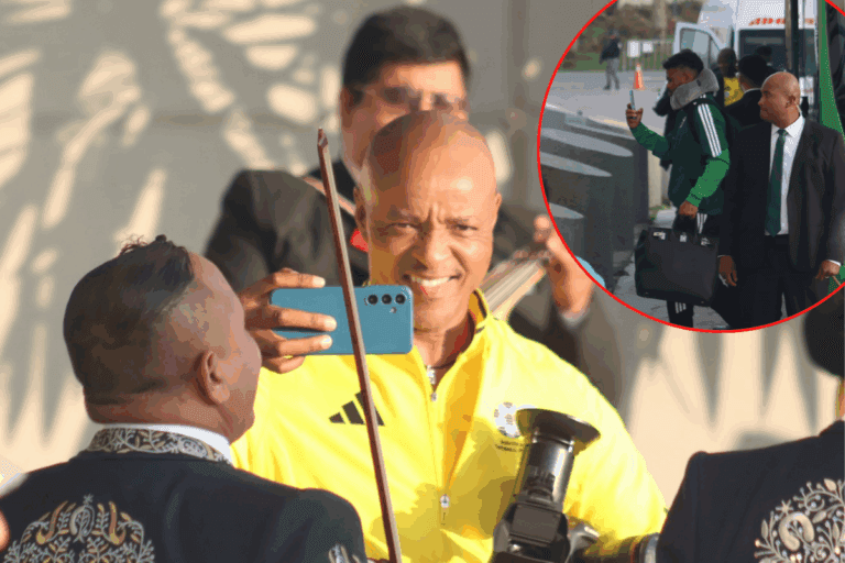 Imagen: ¡Sudáfrica ya está en Pachuca! Mariachi, operativo especial y ambiente mundialista en la Bella Airosa