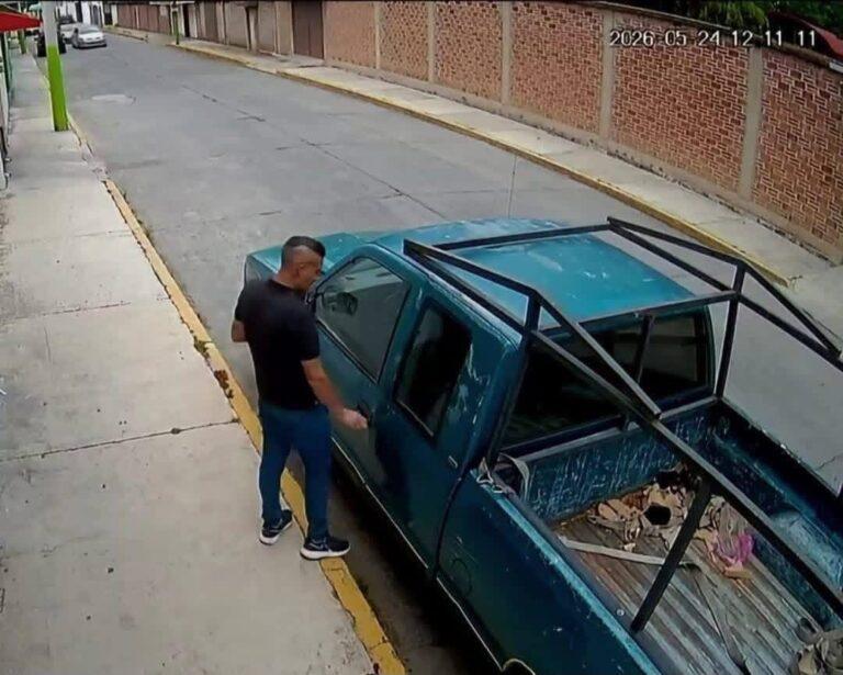 Imagen: Detienen en Tulancingo a un hombre presuntamente vinculado con robo de vehículos