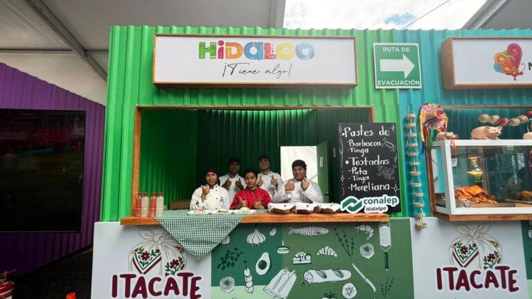 Conalep Villa de Tezontepec impacta al país al exponer riqueza gastronómica en México en Itacate 2026