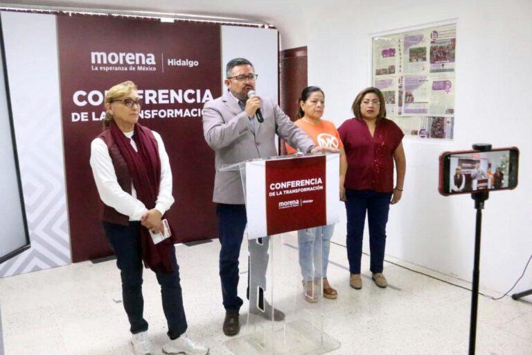Imagen: Hidalgo: Morena exhorta a aspirantes a candidaturas a que dejen sus cargos públicos