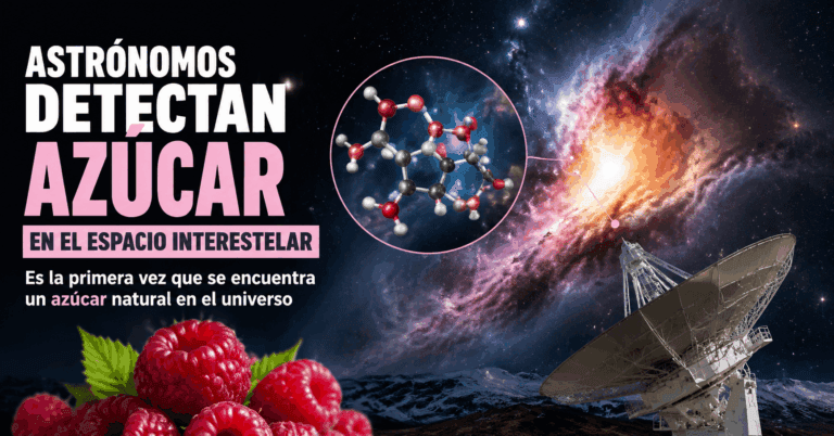 Imagen: El espacio guarda un nuevo secreto: detectan azúcar por primera vez fuera de la Tierra