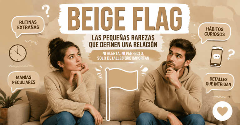 Imagen: Beige flag: las señales extrañas que podrían cambiar la forma de entender una relación