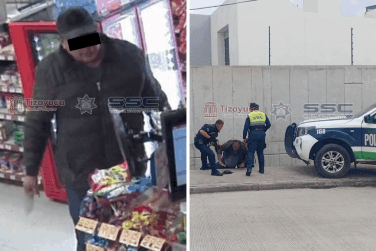 Imagen: Tizayuca: ataque con arma blanca desata fuerte operativo de seguridad