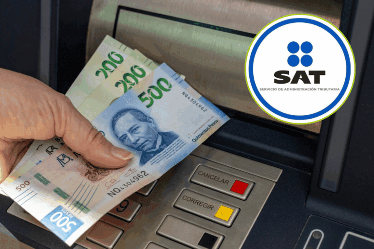 Imagen: SAT explica qué pasa con los depósitos en efectivo mayores a 15 mil pesos