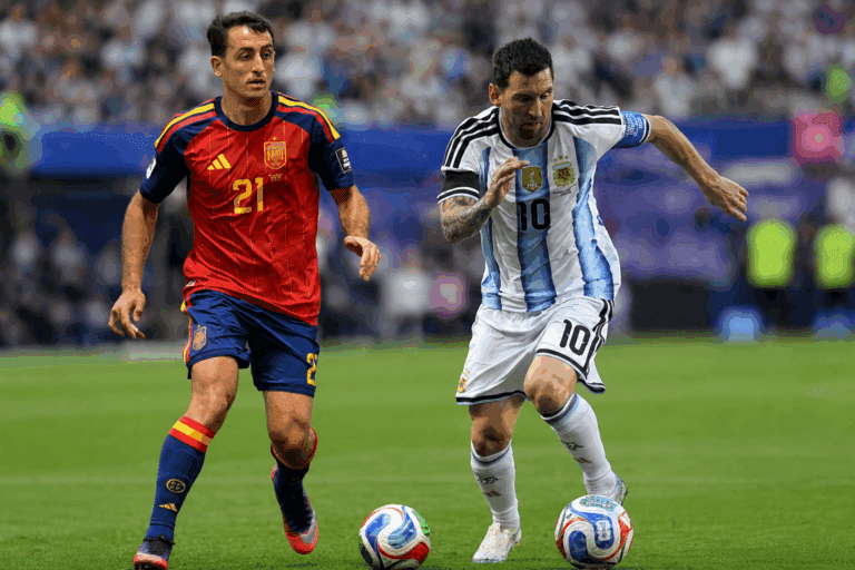 Imagen: Del 6-1 al único duelo mundialista: así llega la final España vs Argentina