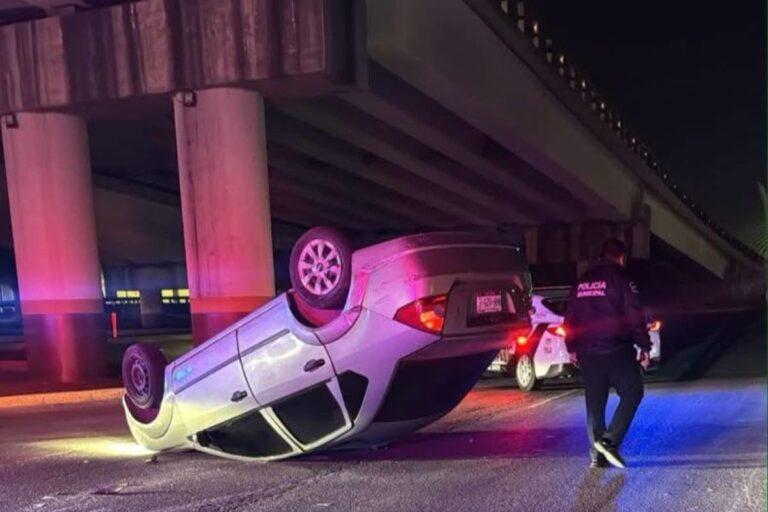 Imagen: Pachuca, Hidalgo: Accidente en Zona Plateada deja una persona lesionada tras volcadura