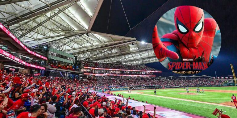 Imagen: Diablos Rojos del México y Spider-Man presentan una experiencia inmersiva para la serie ante Veracruz