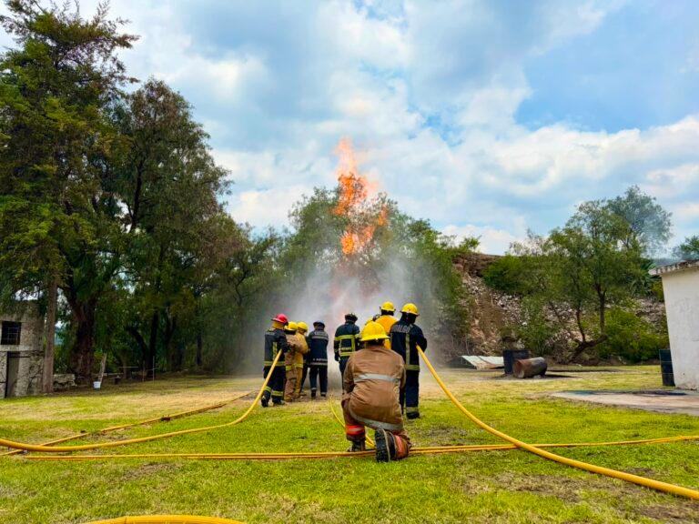 Imagen: Curso de incendios en Tepeji del Río fortalece preparación de más de 120 participantes