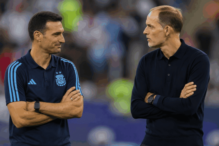 Imagen: Scaloni vs Tuchel: dos estilos, un boleto a la final del Mundial