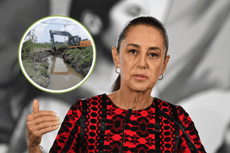 Imagen: Sheinbaum confirma que continúan las obras preventivas en Tula para reducir riesgos por lluvias e inundaciones
