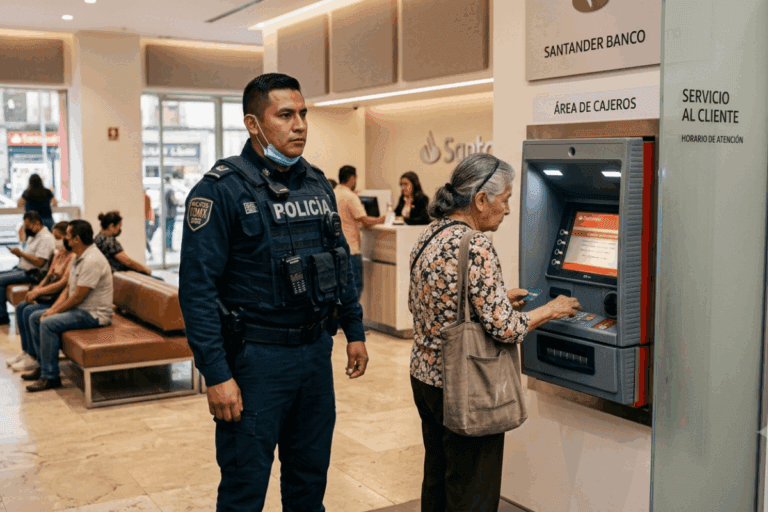 Imagen: Evita ser víctima de un robo: así funciona el acompañamiento bancario de la SSPH