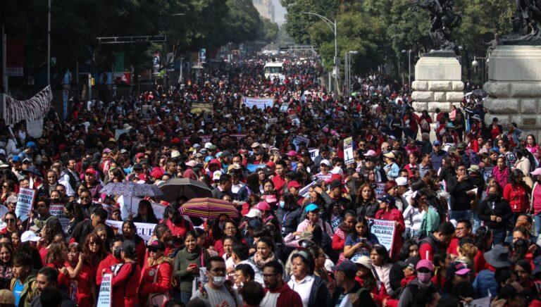 Imagen: Megamarcha de maestros: Todo lo que debes de saber para no atorarte en el tráfico